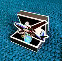 Image 1 of Aviapin FOKKER F27 FRIENDSHIP Cufflinks - EX-NLM AIRCRAFT