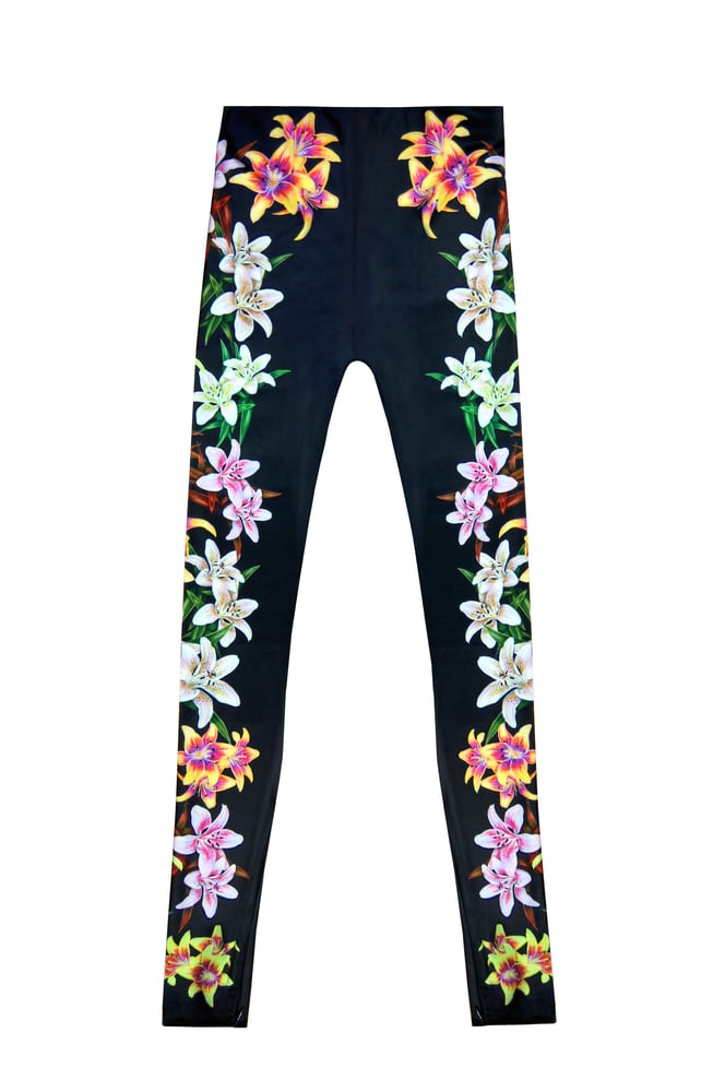 Image of LYS A VIS Floral Print Recycled Leggings