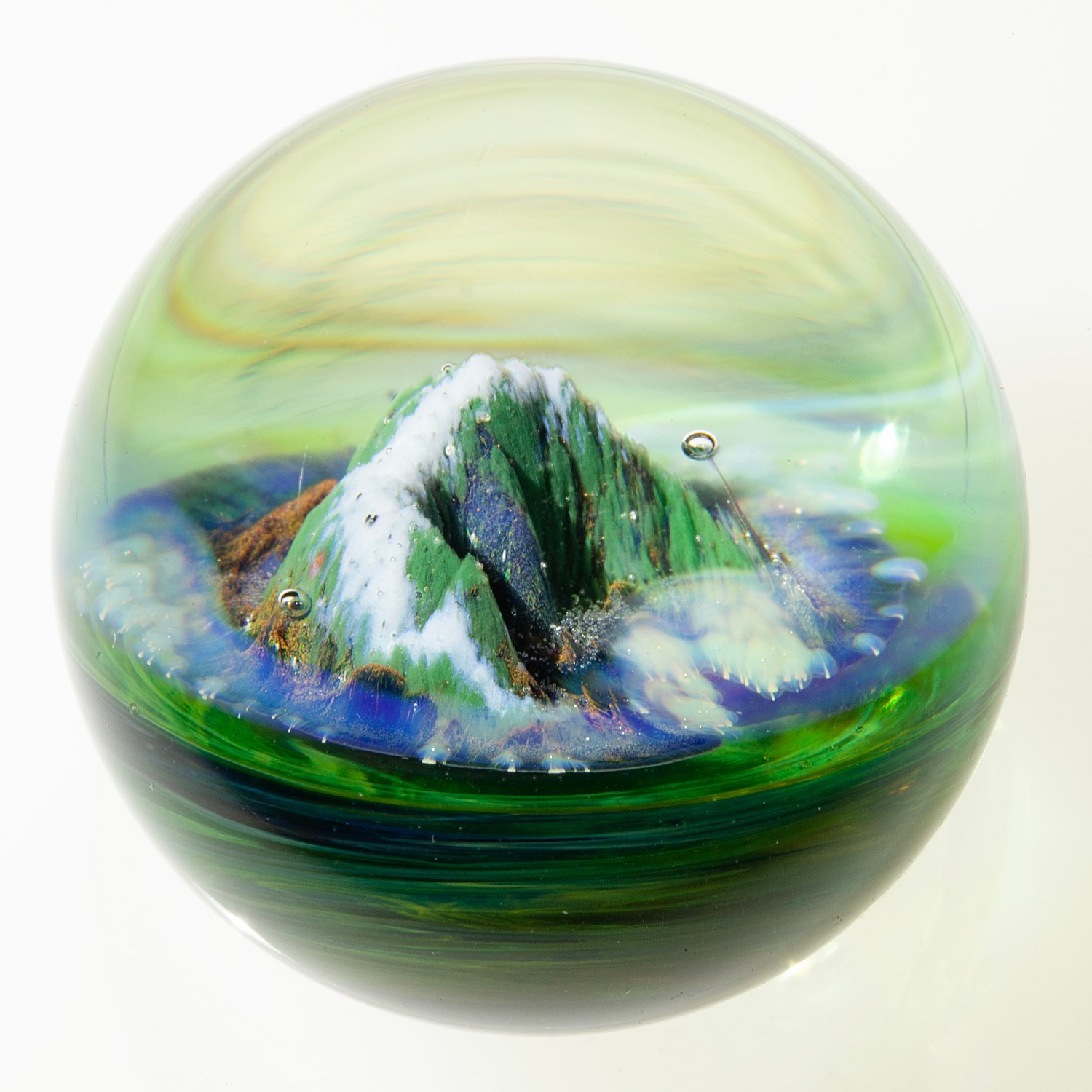 Desert Island Marble 6 2023 / universe marbles
