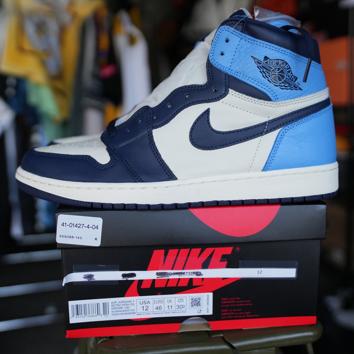 1 retro high obsidian unc