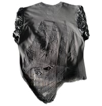 Image 2 of Reworked “Pink Floyd” distressed La Flor Tee
