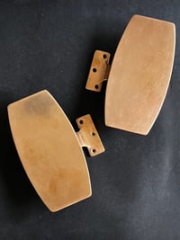 Image 1 of Set of Two Large Bronze Door Handles, 20th Century European
