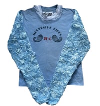 Reworked “Moustache Rides” La Flor Tee