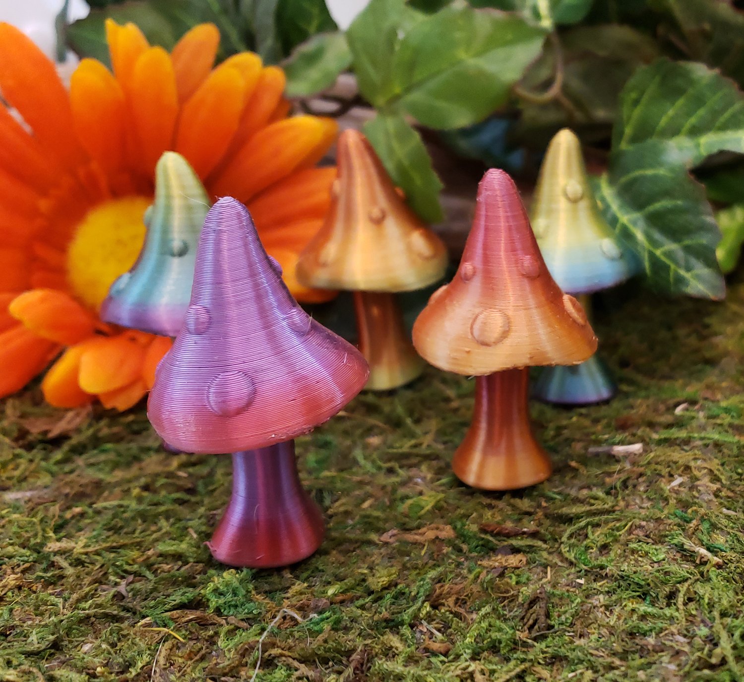 Image of Fairy Garden Mushrooms