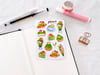Matcha Desserts Sticker Sheet