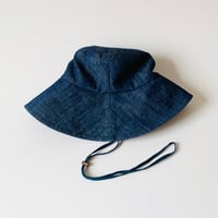 Image 4 of Mia bucket hat denim