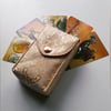 Gold Tarot Cards Case, For standard 3cm thick decks