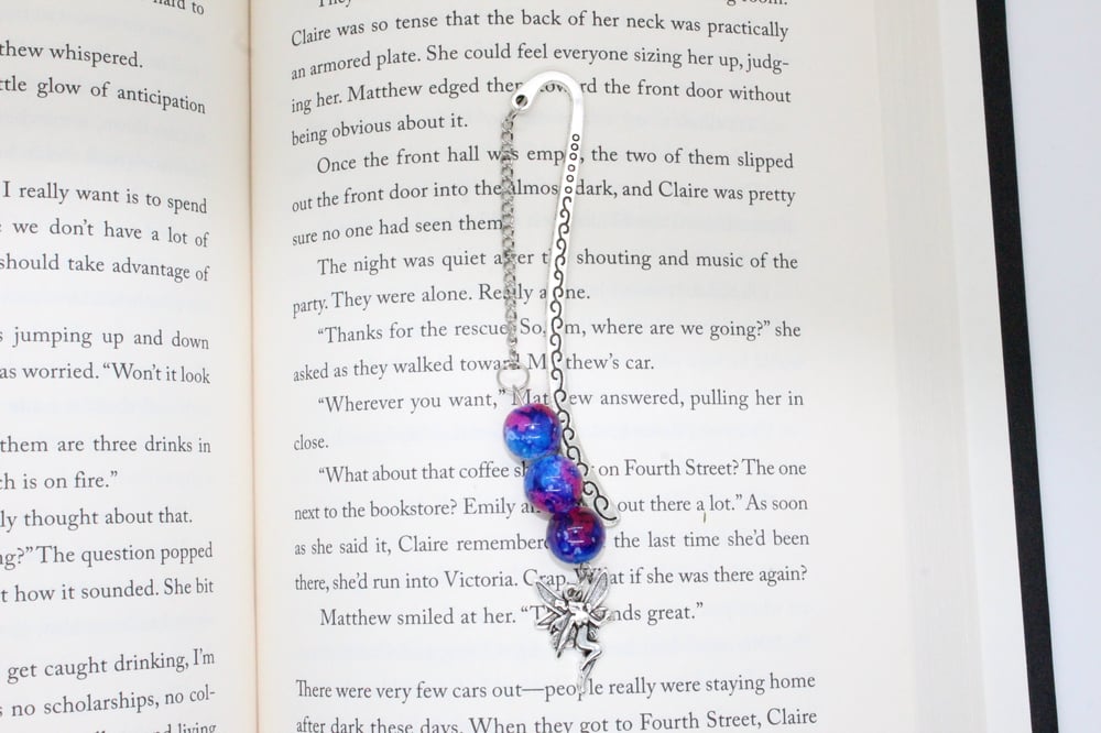 Image of Fairytale Pixie Metal Hook Bookmark