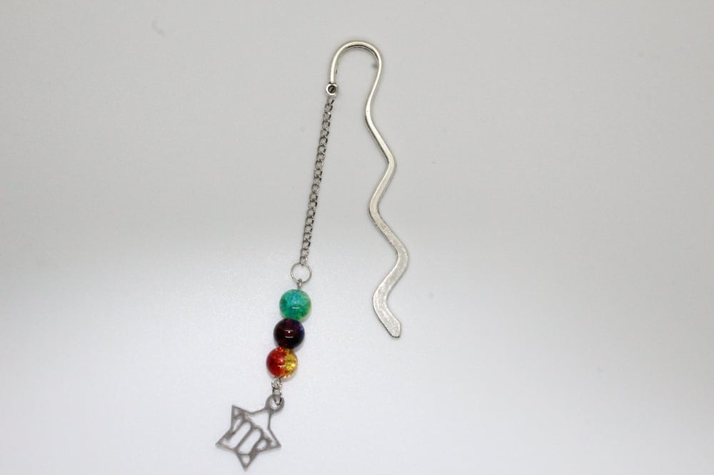 Image of Virgo Metal Zig-Zag Hook Bookmark