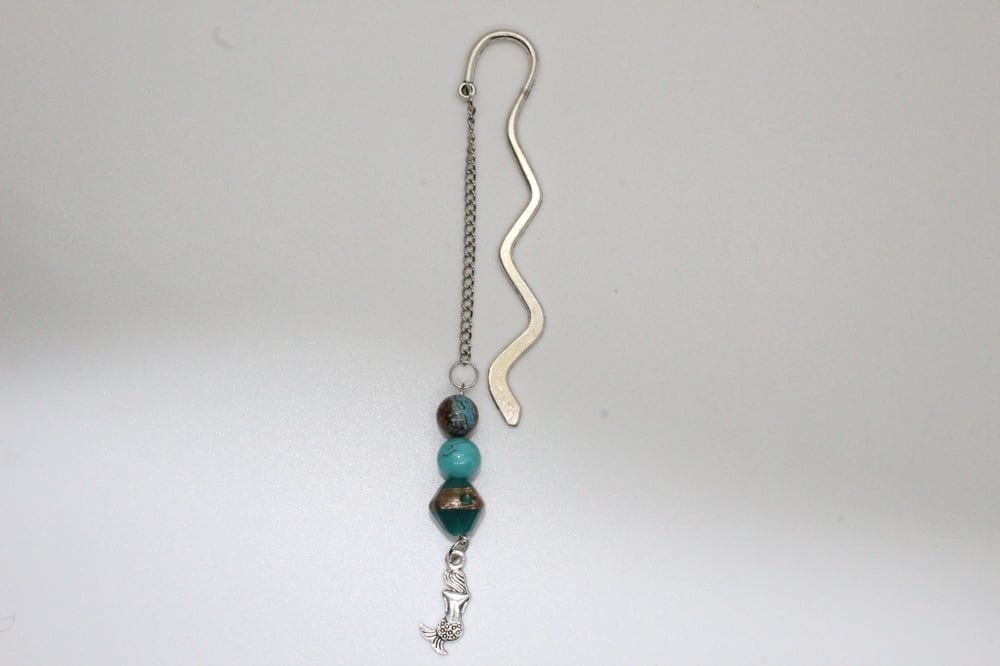 Image of Myth of the Sea Zig-Zag Metal Hook Bookmark