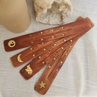 Image 1 of Wooden Incense Holder