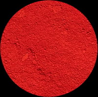 New Old Stock United Persimmon Red Powder Pigment 