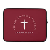 Image 2 of Jesus:The Way, The Truth & The Life Laptop Case