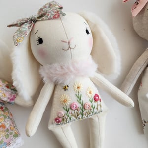 Image of Embroidered Bunny PDF Sewing Pattern