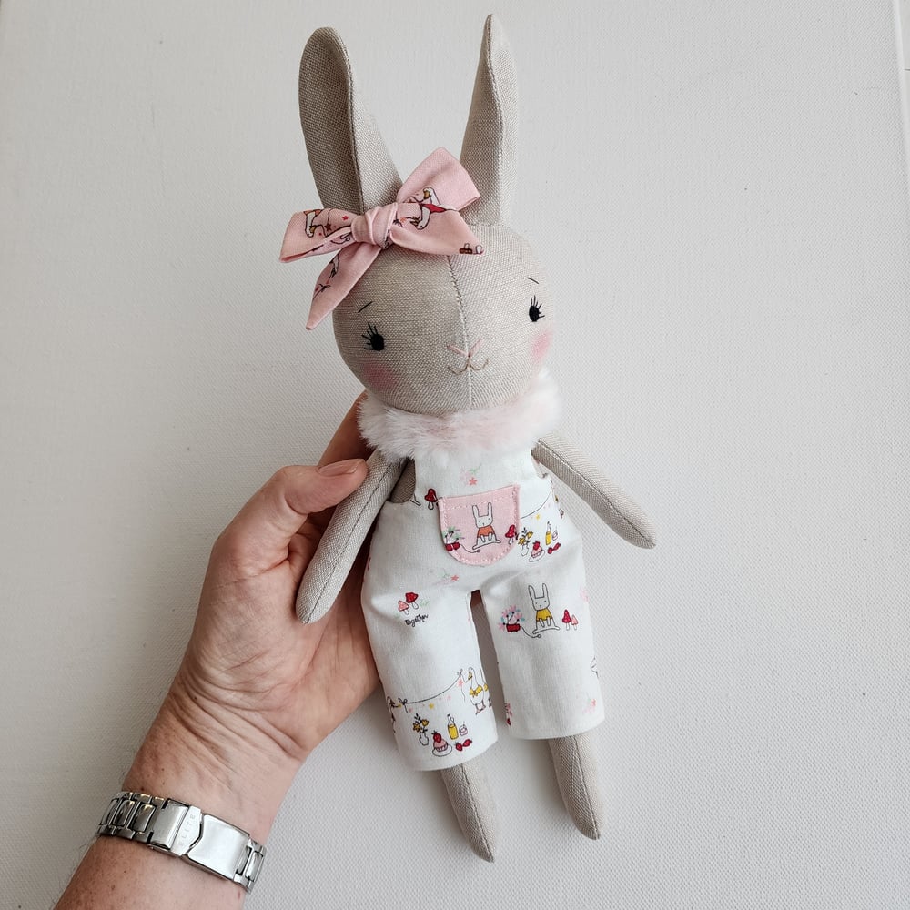 Embroidered Bunny PDF Sewing Pattern | deerdarlingdolls