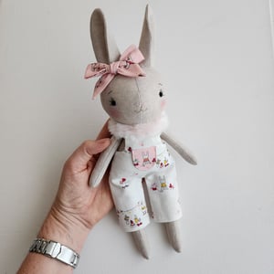 Image of Embroidered Bunny PDF Sewing Pattern