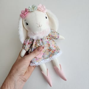 Image of Embroidered Bunny PDF Sewing Pattern