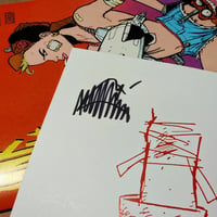 Image 4 of TANK GIRL ISSUE #1 - ACTION ALLEY "REPLICANT" EDITION - with bonus cards and print!