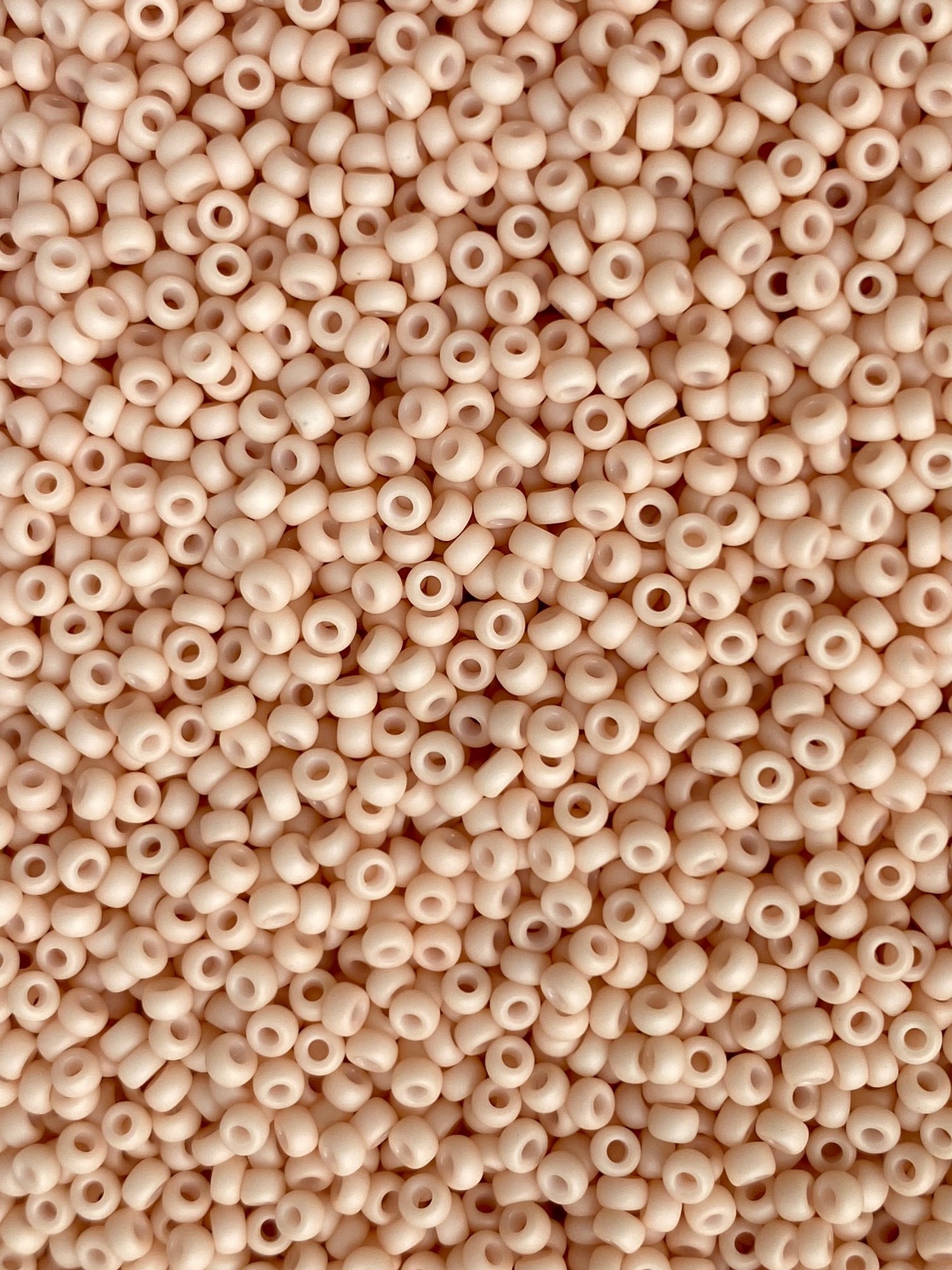 Opaque matte blush, Miyuki, Seed beads 