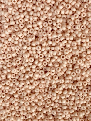 Opaque matte blush, Miyuki, Seed beads