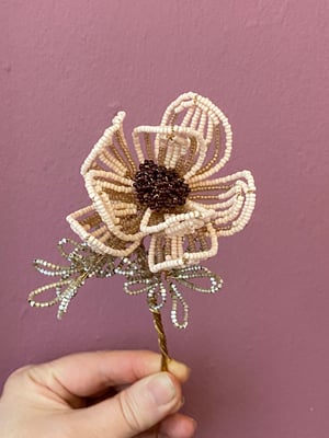 Opaque matte blush, Miyuki, Seed beads