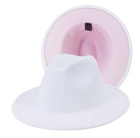 WHITE LIGHT PINK | FEDORA