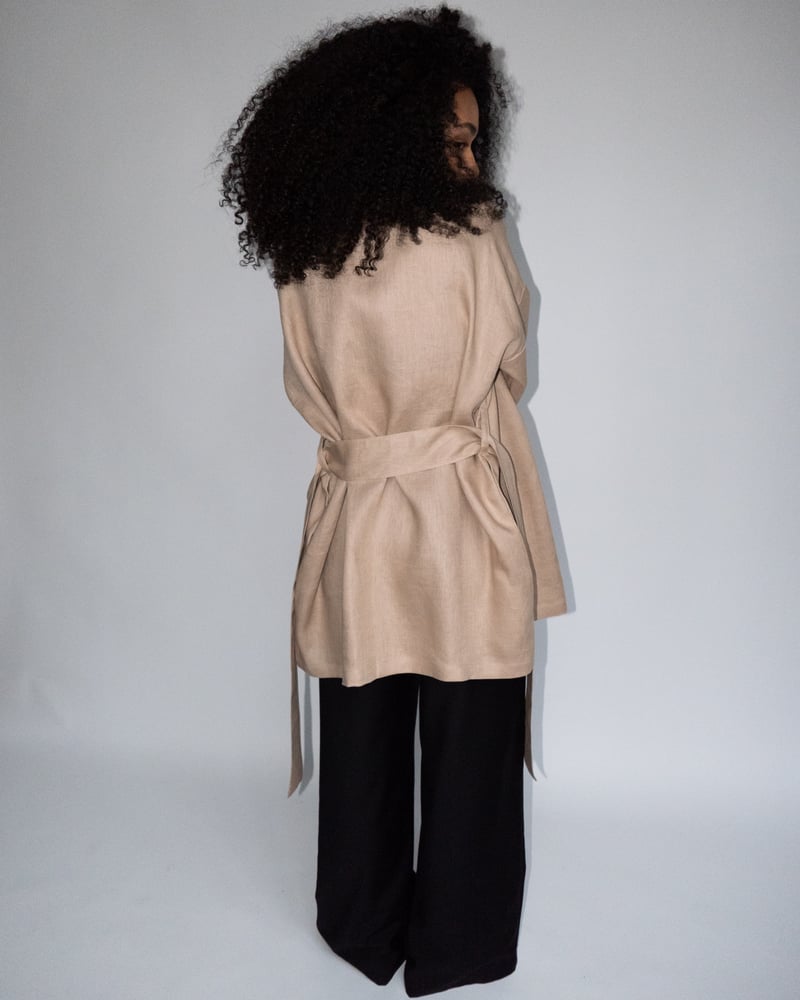 Image of OY A Home Robe - Nude Pink