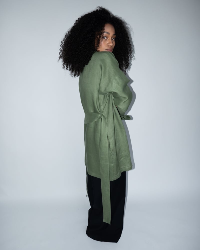 Image of OY A Home Robe - Fern Green
