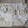 Antique Linen Bundle.  For projects, embroidery and crafting. 