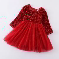 Image 1 of Sequin Tulle Dress