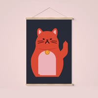 Image 1 of A5 Angry Cat Print