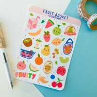 Image 3 of Fruit Basket Sticker Sheet