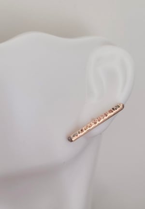 Image of Bone Bar Stud Earring