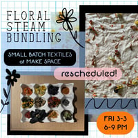 Image 1 of 3/3/23, 6-9 PM: Botanical Dye Basics : Steam Bundling with Small Batch Textiles