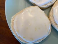 Image 2 of Gluten Free Iced Lemon Shortbread Cookies