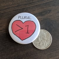 Image 2 of Plural Pride Button