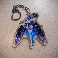 (KEYCHAIN) Cyberpunk Albedo