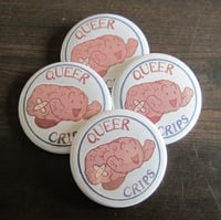 Image 1 of Queer Crips Button