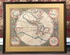 1623 Map of Old New World 'America' Framed Litho 