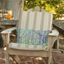 Light On White Birch Throw Pillow