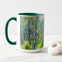 Light On White Birch Coffee Mug