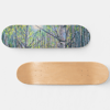 Light On White Birch Skateboard