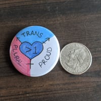 Image 2 of Trans Plural Pride Button