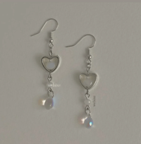 Image 2 of heart earrings 