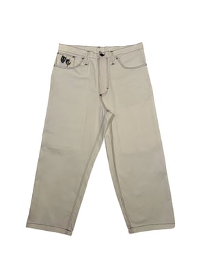 Image of Baggy White Denim