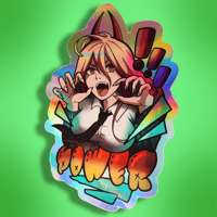 Power Holo Sticker