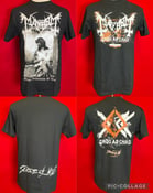 Image of Officially Licensed Mayhem "Grand Declaration of War" "ORDO AD CHAO" Shirts!