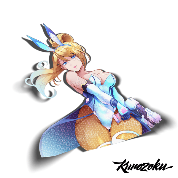 Image of Holo Bunny Samus HalfBody