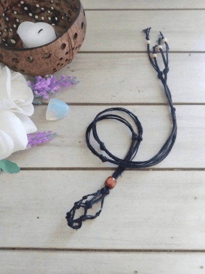 Multi Gemstone Natural Stone Energy w/Rope Chain Necklace Chakra Crystal  Pendant | eBay