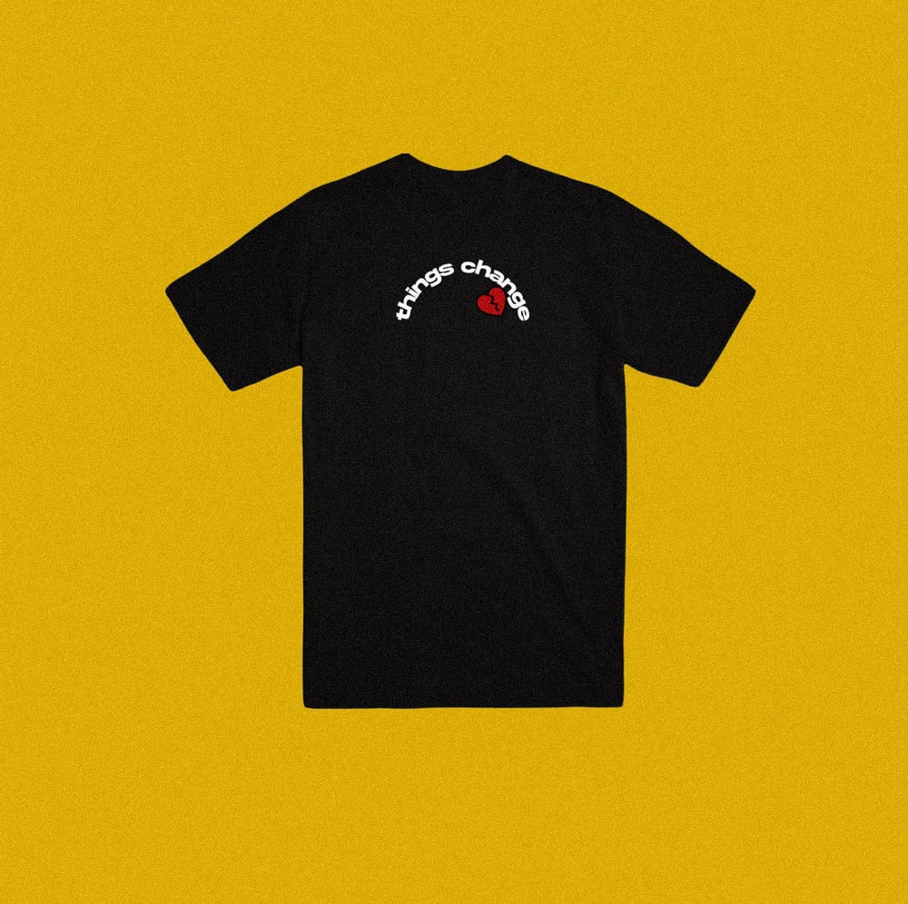 Image of HEARTBROKEN TEE (BLACK)